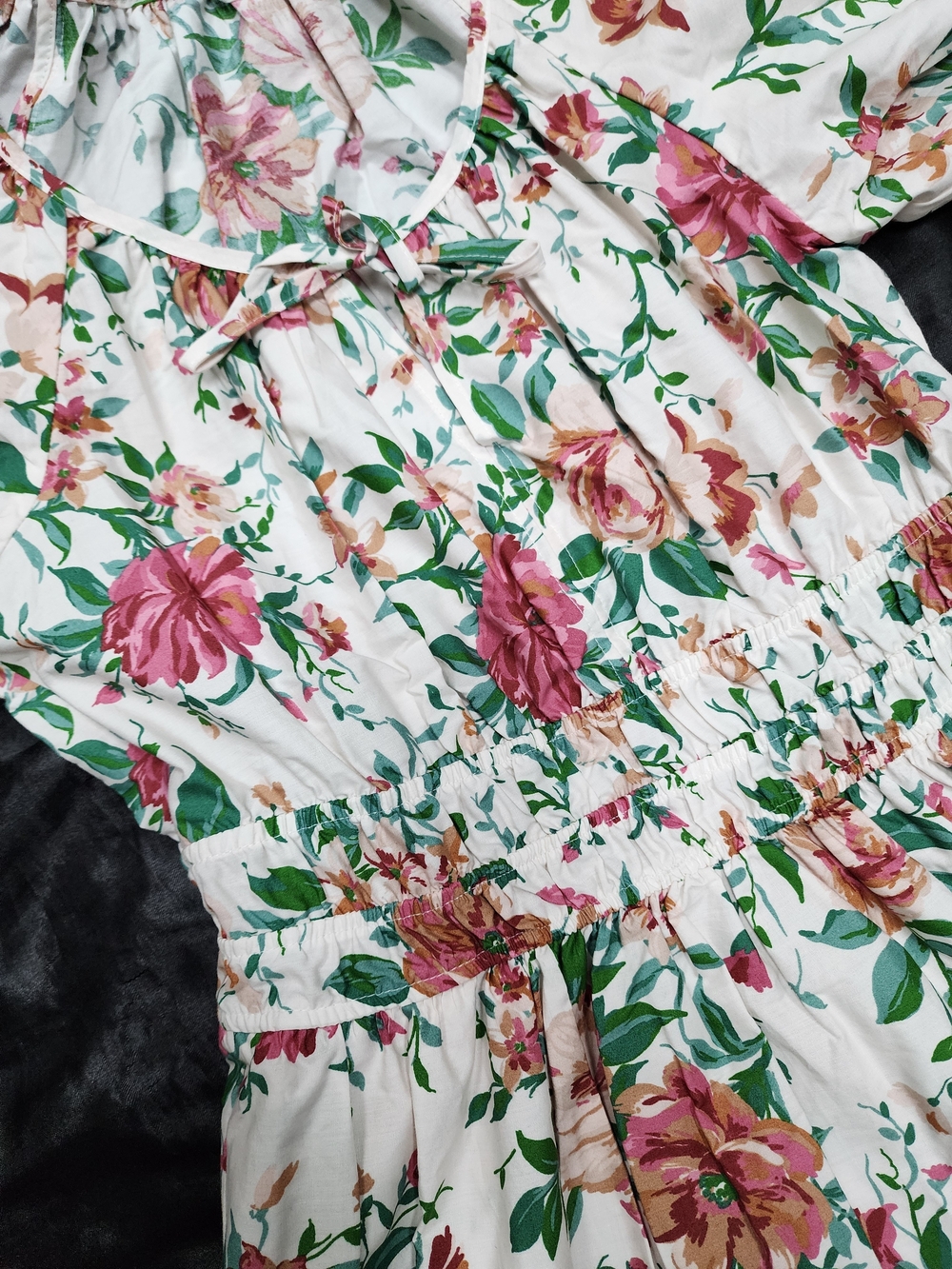 NWT Anthropologie Somerset Maxi Dress Puff-Sleeve Cottagecore M - Picture 6 of 6